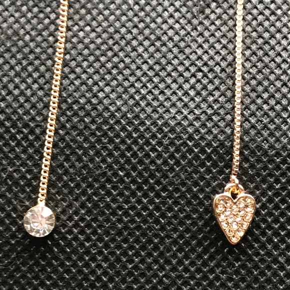 Jessica Simpson heart Earrings - Picture 3 of 6